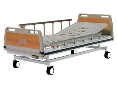 Single crank 2 fold hospital Bed vm316