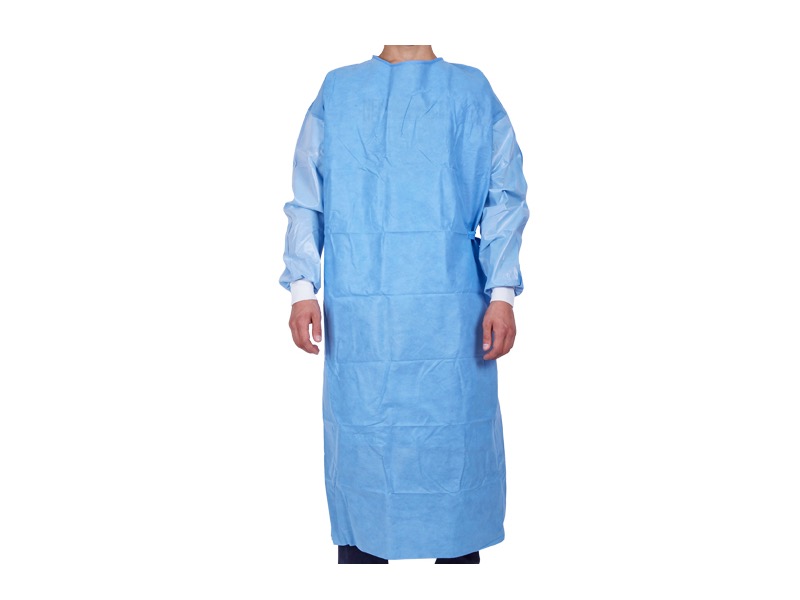 disposable surgical gown with hook