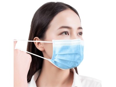3ply face mask earloop